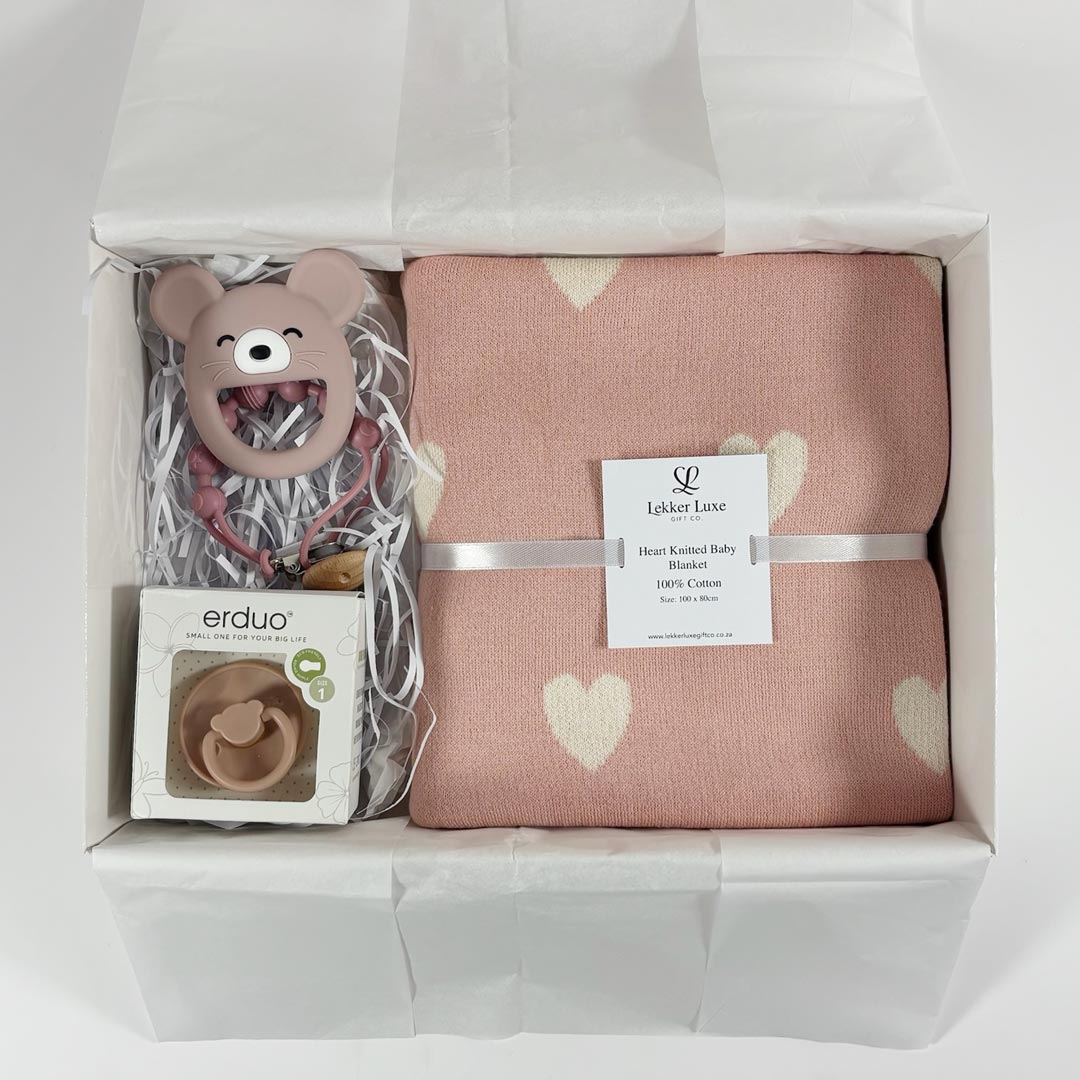 image of essential gift box taken from above