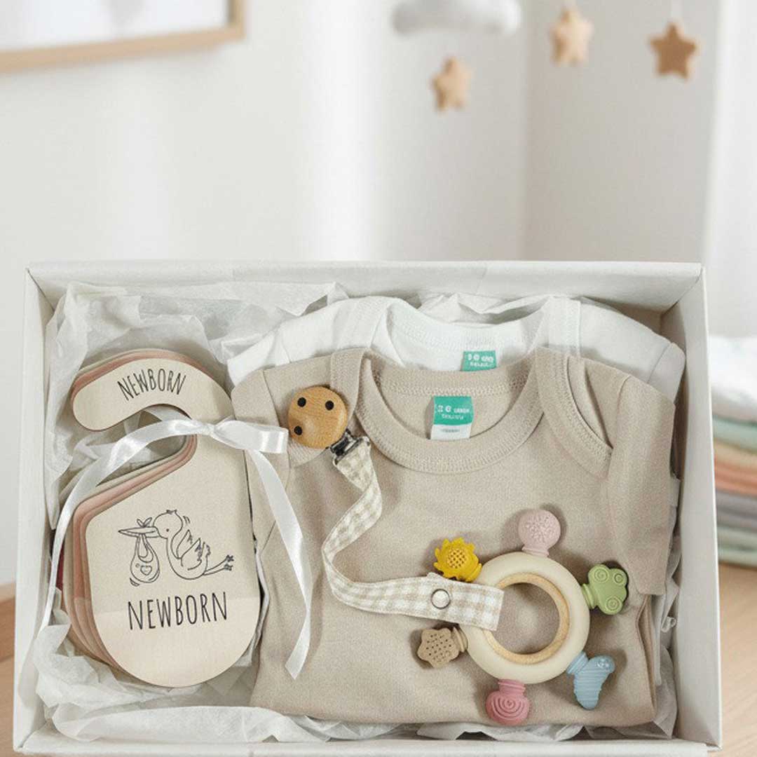display of wardrobe box in a nursery
